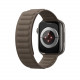 Dux Ducis Λουράκι Apple Watch 2 / 3 / 4 / 5 / 6 / 7 / 8 / 9 / SE / ULTRA 1 / ULTRA 2 - 42 / 44 / 45 / 49 mm Strap BL Μαγνητικό Υφασμάτινο - Taupe