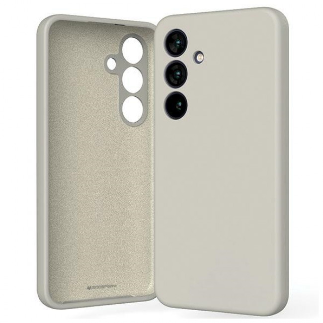 Mercury Samsung Galaxy S24 Silicone Θήκη Σιλικόνης - Stone