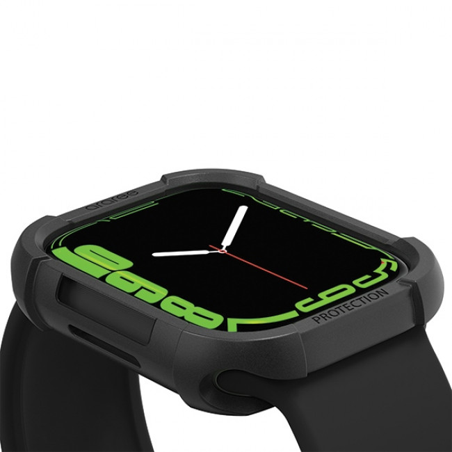 Araree Θήκη Apple Watch 7 / 8 / 9 - 45 mm Flexield Θήκη Σιλικόνης - Black