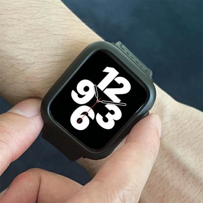 Araree Θήκη Apple Watch 4 / 5 / 6 / SE / SE 2 - 44 mm Aero Σκληρή Θήκη - Black