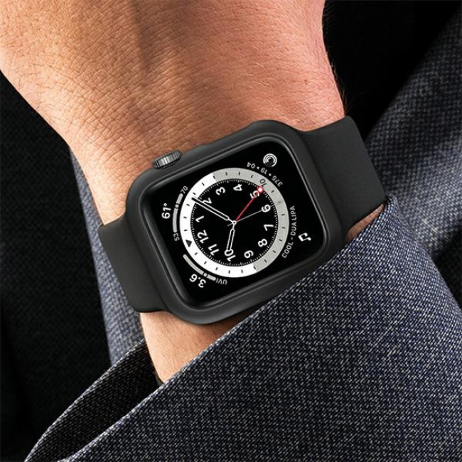 Araree Θήκη Apple Watch 4 / 5 / 6 / SE / SE 2 - 44 mm Aero Σκληρή Θήκη - Black