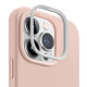 Uniq iPhone 15 Pro Lino Hue Magclick Θήκη Σιλικόνης με MagSafe - Blush Pink