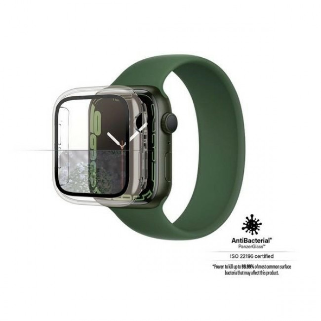 PanzerGlass Θήκη Apple Watch 7 / 8 / 9 - 41mm - Full Body με Προστασία Οθόνης - Διάφανη