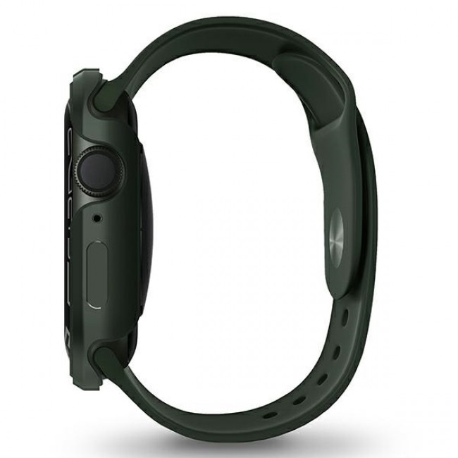 UNIQ Θήκη Apple Watch 4 / 5 / 6 / 7 / 8 / 9 / SE / SE 2 - 44 / 45 mm Valencia Hybrid Υψηλής Προστασίας - Green