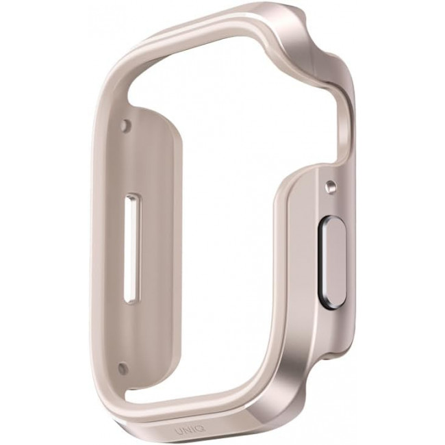 UNIQ Θήκη Apple Watch 4 / 5 / 6 / 7 / 8 / 9 / SE / SE 2 - 40 / 41mm Valencia Hybrid Υψηλής Προστασίας - Starlight