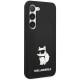 Karl Lagerfeld Samsung Galaxy S24 Silicone Choupette Body Θήκη Σιλικόνης - Black - KLHCS24SSNCHBCK