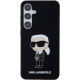 Karl Lagerfeld Samsung Galaxy S24 Silicone Ikonik Σκληρή Θήκη με Πλαίσιο Σιλικόνης - Black - KLHCS24SSNIKBCK