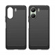 OEM Xiaomi Redmi 13C / Poco C65 Θήκη Rugged Carbon TPU - Black