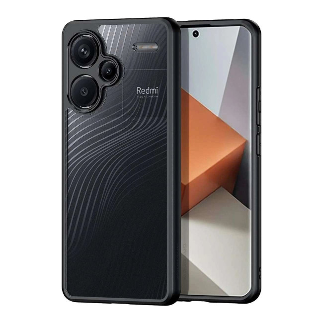 Dux Ducis Xiaomi Redmi Note 13 Pro+ 5G Aimo Series Σκληρή Θήκη με Πλαίσιο Σιλικόνης - Black