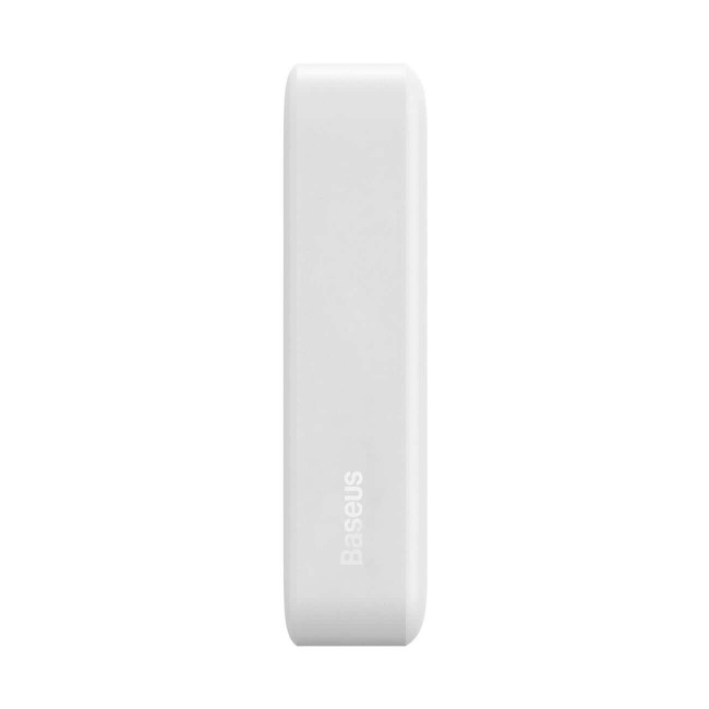 Baseus Magnetic Mini Ασύρματο MagSafe PowerBank 20000mAh 20W με Καλώδιο Type-C to Type-C - White - PPCX150002