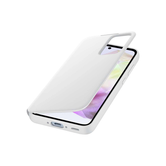 Samsung Smart View Cover Samsung Galaxy A35 5G Θήκη Πορτοφόλι - White - EF-ZA356CWEGWW