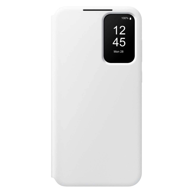 Samsung Smart View Cover Samsung Galaxy A35 5G Θήκη Πορτοφόλι - White - EF-ZA356CWEGWW