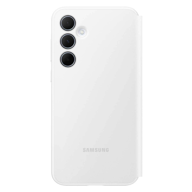 Samsung Smart View Cover Samsung Galaxy A35 5G Θήκη Πορτοφόλι - White - EF-ZA356CWEGWW