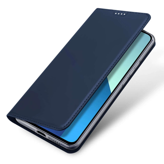 Dux Ducis Xiaomi Redmi Note 13 4G Flip Stand Case Θήκη Βιβλίο - Blue