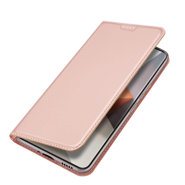 Dux Ducis Xiaomi Redmi Note 13 Pro+ 5G Flip Stand Case Θήκη Βιβλίο - Pink