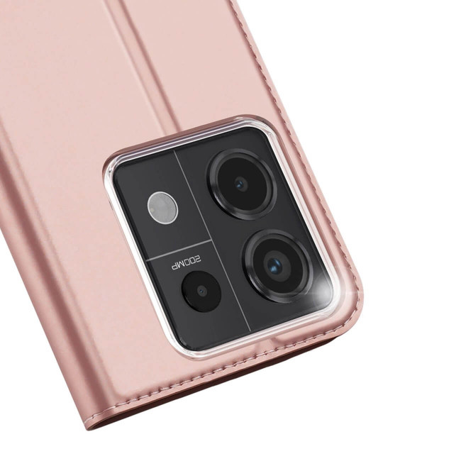 Dux Ducis Xiaomi Redmi Note 13 Pro 5G Flip Stand Case Θήκη Βιβλίο - Pink