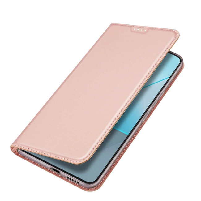 Dux Ducis Xiaomi Redmi Note 13 Pro 5G Flip Stand Case Θήκη Βιβλίο - Pink