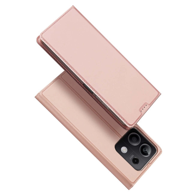 Dux Ducis Xiaomi Redmi Note 13 5G Flip Stand Case Θήκη Βιβλίο - Pink