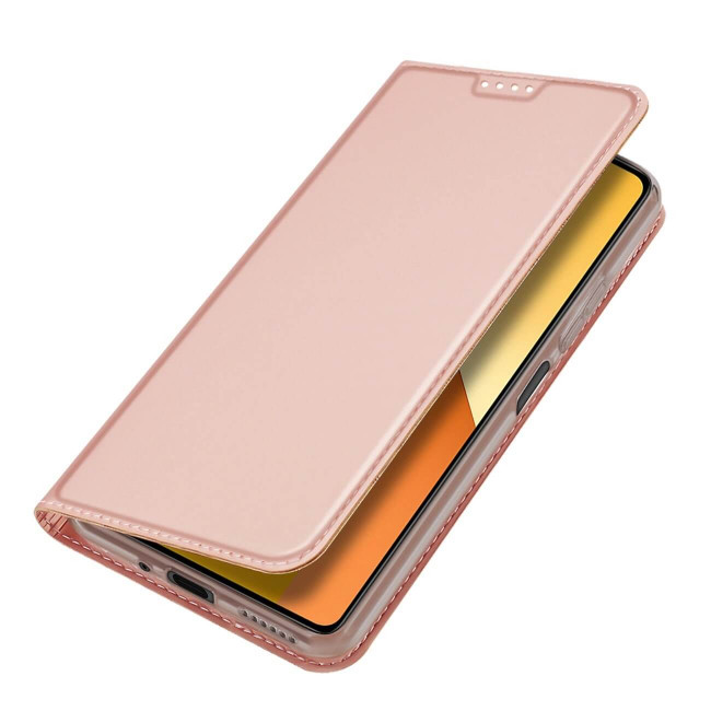 Dux Ducis Xiaomi Redmi Note 13 5G Flip Stand Case Θήκη Βιβλίο - Pink