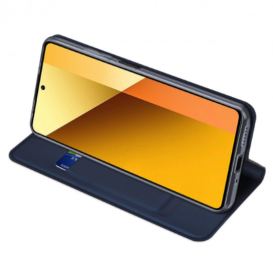 Dux Ducis Xiaomi Redmi Note 13 5G Flip Stand Case Θήκη Βιβλίο - Blue