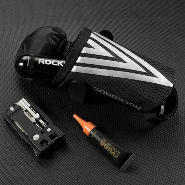 RockBros C28 Bike Storage Bag - Universal Τσάντα Αποθήκευσης για Ποδήλατο 0,2L - Black