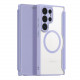 Dux Ducis Samsung Galaxy S24 Ultra Skin X Pro Magnetic Flip Case Θήκη Βιβλίο με MagSafe - Purple