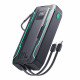 Joyroom JR-L018 22.5W Power Bank 20000mAh με 1 Θύρα USB και 1 Θύρα Type-C και Ενσωματωμένα Καλώδια Lightning και Type-C - Black