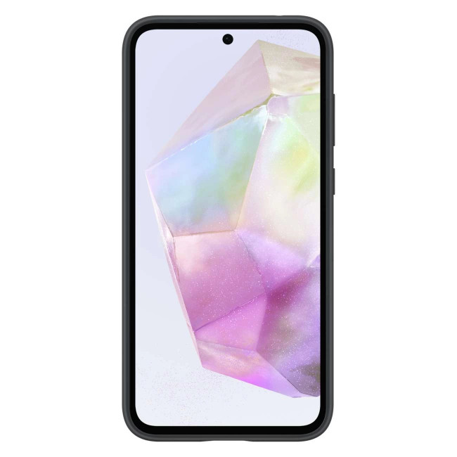 Samsung Silicone Cover Samsung Galaxy A35 5G Θήκη Σιλικόνης - Black - EF-PA356TBEGWW