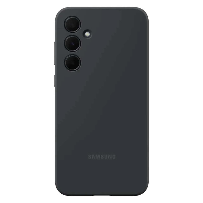 Samsung Silicone Cover Samsung Galaxy A35 5G Θήκη Σιλικόνης - Black - EF-PA356TBEGWW