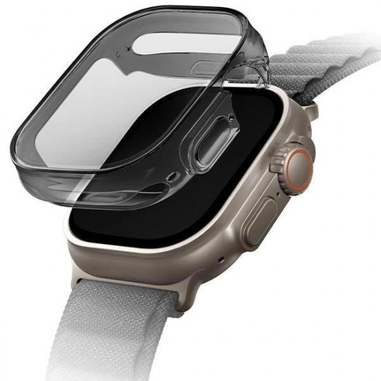 UNIQ Θήκη Apple Watch Ultra / Ultra 2 - 49MM Garde Hybrid 360 - Smoked Grey
