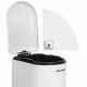 SONGMICS Κάδος Απορριμμάτων για το Μπάνιο - 10L - Cloud White - LTB10WT