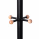 Songmics Επιδαπέδια Μεταλλική Κρεμάστρα - 176 cm - Black - RCR17B