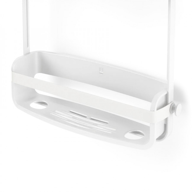 Umbra Flex Shower Caddy Πλαστική Ραφιέρα Ντουζιέρας - White