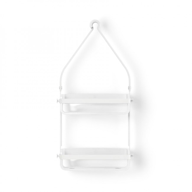 Umbra Flex Shower Caddy Πλαστική Ραφιέρα Ντουζιέρας - White