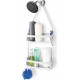 Umbra Flex Shower Caddy Πλαστική Ραφιέρα Ντουζιέρας - White