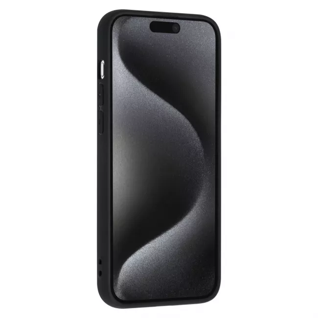 TUNIQ iPhone 15 Pro Max Θήκη Σιλικόνης - Μαύρη