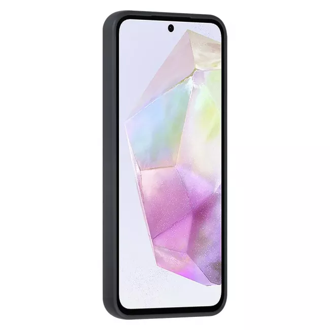 TUNIQ Samsung Galaxy A35 5G Θήκη Σιλικόνης - Μαύρη