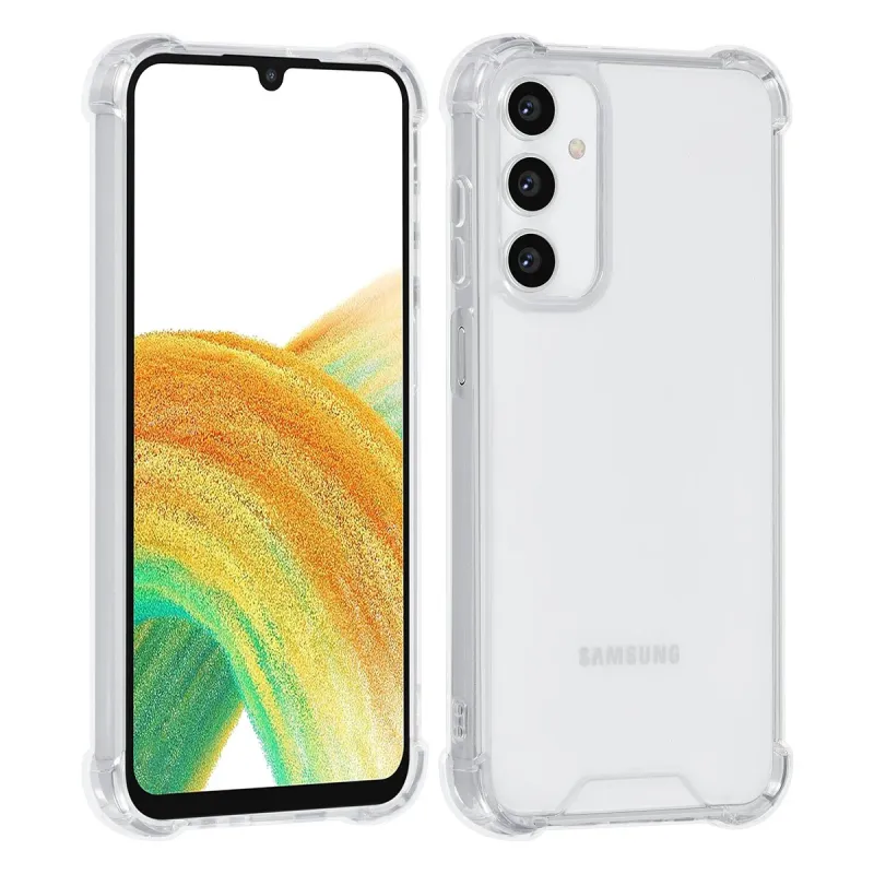 TUNIQ Samsung Galaxy A25 5G Θήκη Σιλικόνης με Ενισχυμένες Γωνίες - Διάφανη