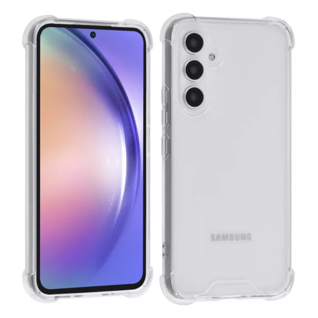 TUNIQ Samsung Galaxy A54 5G Θήκη Σιλικόνης με Ενισχυμένες Γωνίες - Διάφανη