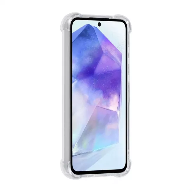 TUNIQ Samsung Galaxy A55 5G Θήκη Σιλικόνης με Ενισχυμένες Γωνίες - Διάφανη