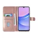 TUNIQ Samsung Galaxy A15 4G / A15 5G - Θήκη Πορτοφόλι Stand από Δερματίνη - Rose Gold