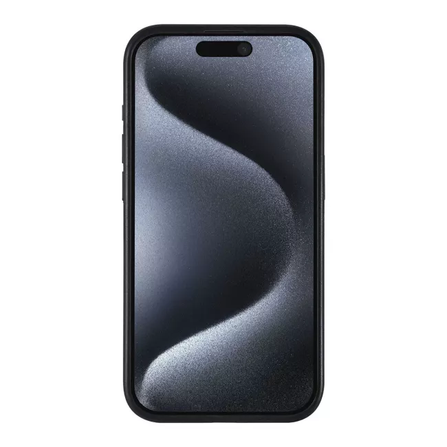 TUNIQ iPhone 15 Pro - 2 σε 1 - Θήκη Πορτοφόλι από Δερματίνη με Αποσπώμενη Θήκη - Γκρι