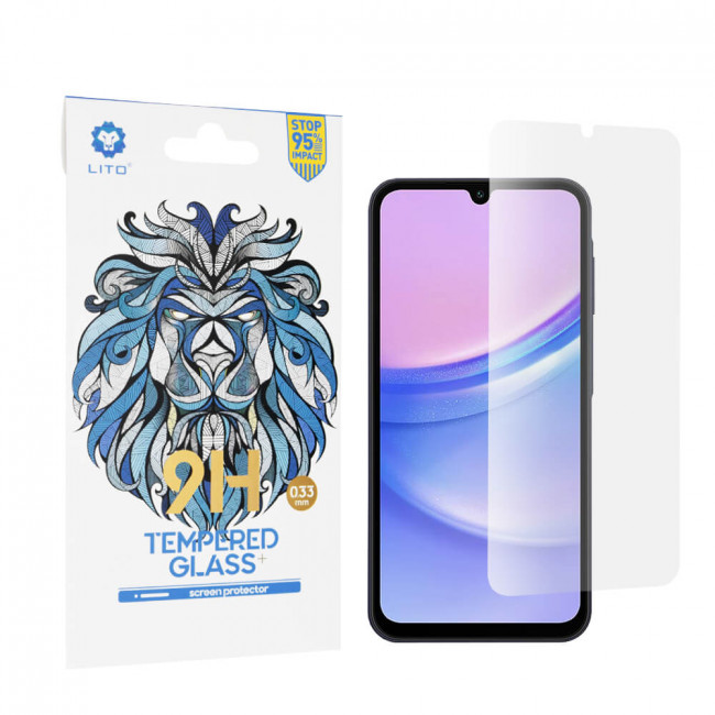 Lito Samsung Galaxy A15 4G / A15 5G / M15 - Προστασία Οθόνης - Αντιχαρακτικό Γυαλί / Tempered Glass - Διάφανο