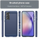 Techsuit Samsung Galaxy A55 5G - Θήκη Σιλικόνης - Σχέδιο Carbon - Blue