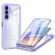 Techsuit Samsung Galaxy A15 4G / A15 5G - ColorVerse 360 - Θήκη Full Body με Προστασία Οθόνης - Purple