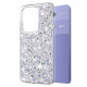 Techsuit Xiaomi Redmi Note 13 Pro 4G / Poco M6 Pro 4G - Sparkly Glitter - Σκληρή Θήκη με Πλαίσιο Σιλικόνης - White