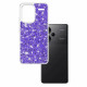 Techsuit Xiaomi Redmi Note 13 Pro+ 5G - Sparkly Glitter - Σκληρή Θήκη με Πλαίσιο Σιλικόνης - Purple