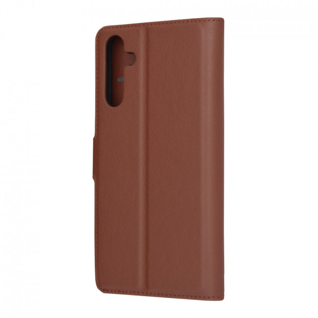 Techsuit Samsung Galaxy A15 4G / A15 5G - Leather Folio - Θήκη Πορτοφόλι από Δερματίνη με Stand - Brown