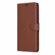 Techsuit Xiaomi Redmi Note 13 4G - Leather Folio - Θήκη Πορτοφόλι από Δερματίνη με Stand - Brown