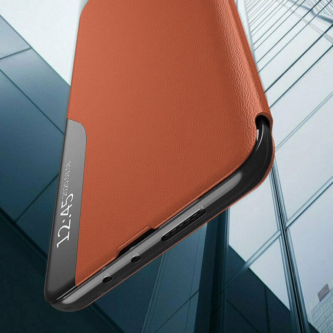 Techsuit Xiaomi Redmi Note 13 4G - eFold Series - Θήκη Βιβλίο - Orange